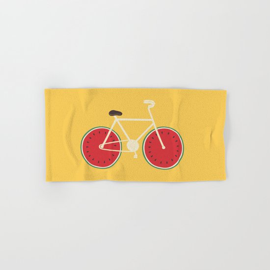 watermelon bike Hand & Bath Towel
