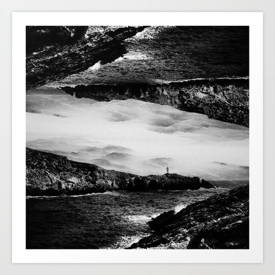 Let me collide Art Print