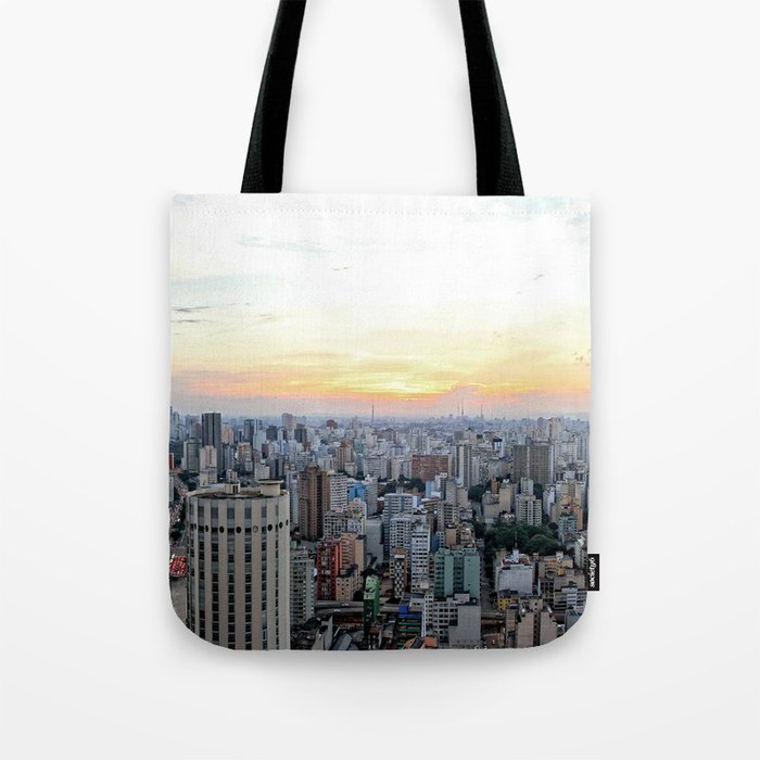 Brazil Photography - São Paulo In The Early Morning Tote Bag