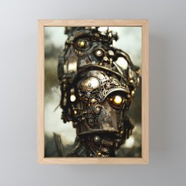 Robo-Sapiens Framed Mini Art Print