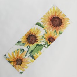 Sunflowers Yoga Mat