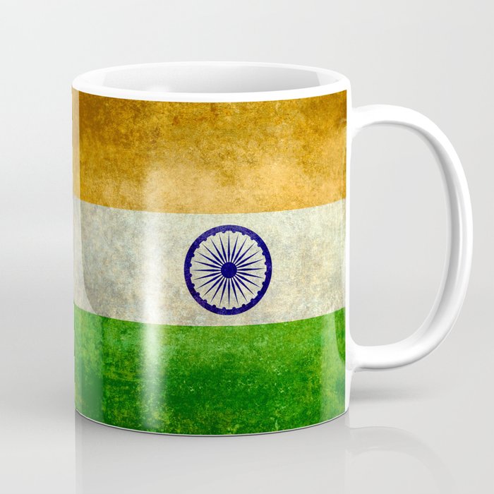 Flag of India - grungy retro style Coffee Mug
