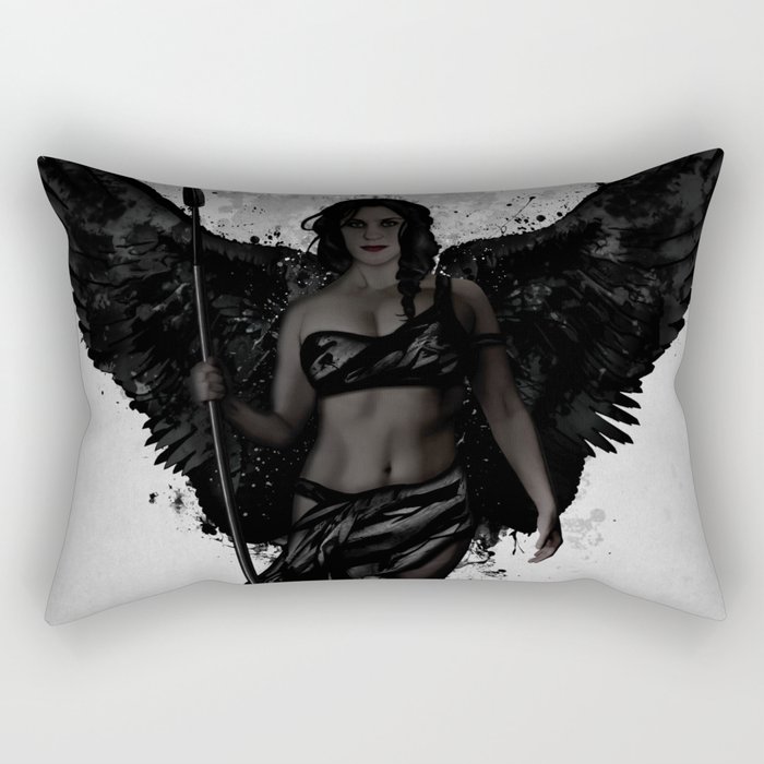 Dark Valkyrja Rectangular Pillow