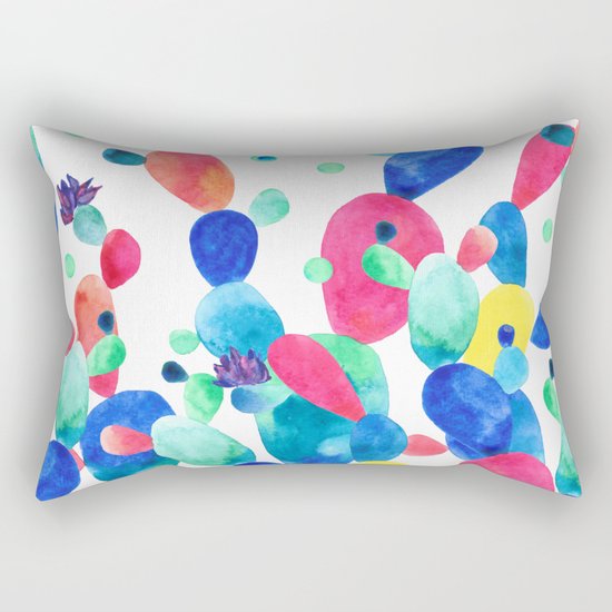 Cacti Confetti Rectangular Pillow