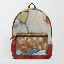 Henri de Toulouse-Lautrec "In Bed. The Kiss" Backpack