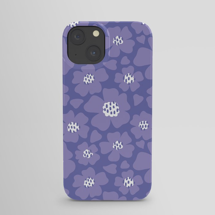 Lilac flowers iPhone Case