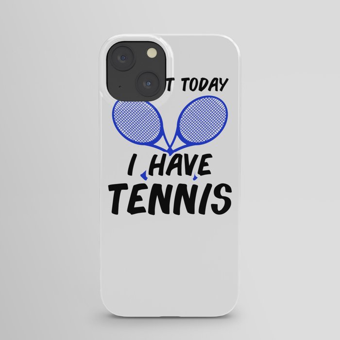 Tennis Tennisplayer Racket Tenniscoach Gift iPhone Case
