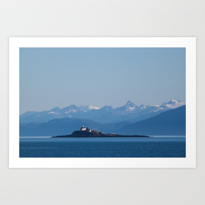 Eldred Rock Lighthouse 4 Art Print