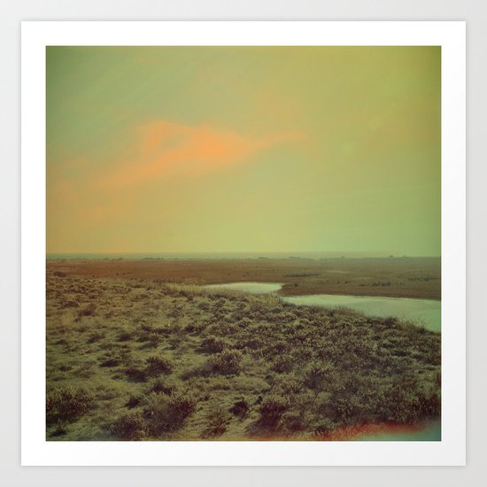 Lonely Landscape Art Print