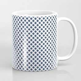 Ensign Blue Polka Dots Coffee Mug