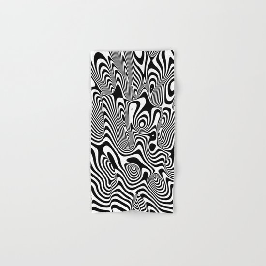 Trippy Background Hand & Bath Towel