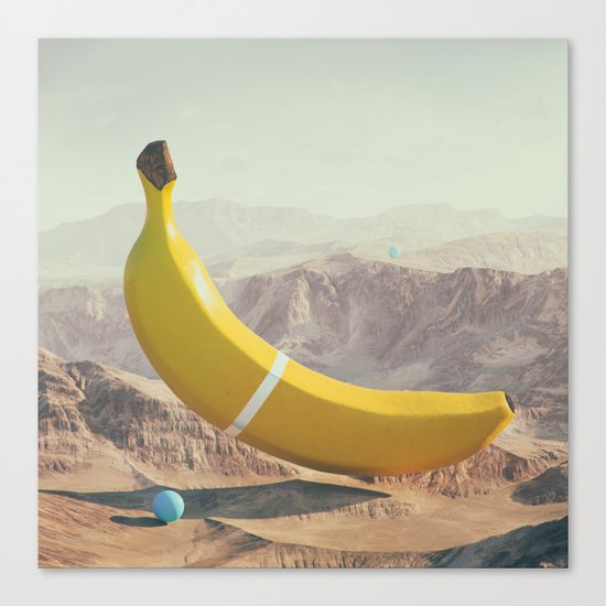 Banana Land Canvas Print
