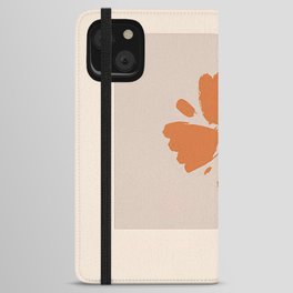 Hendri Sketch Flower iPhone Wallet Case
