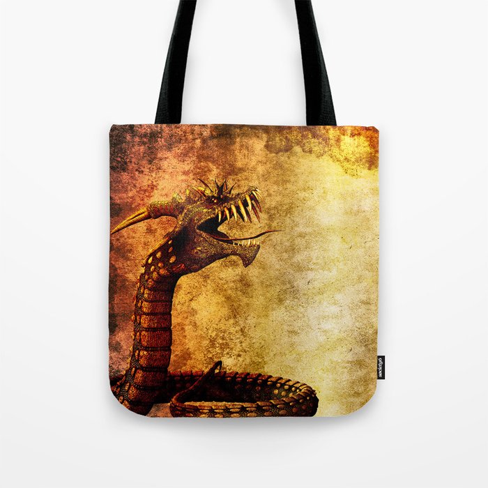 Mythical Dragon Tote Bag