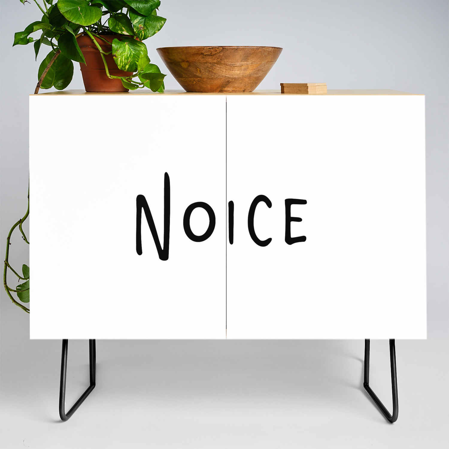 Noice Smort Credenza By Glassy Society6
