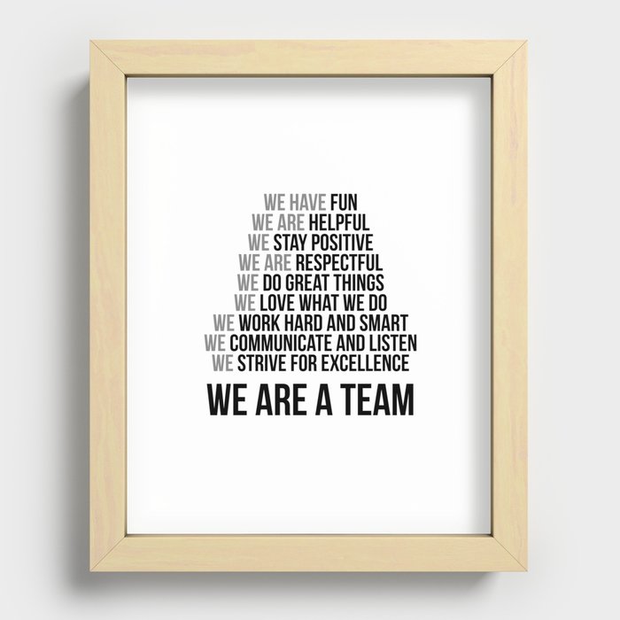 Recessed Framed Print