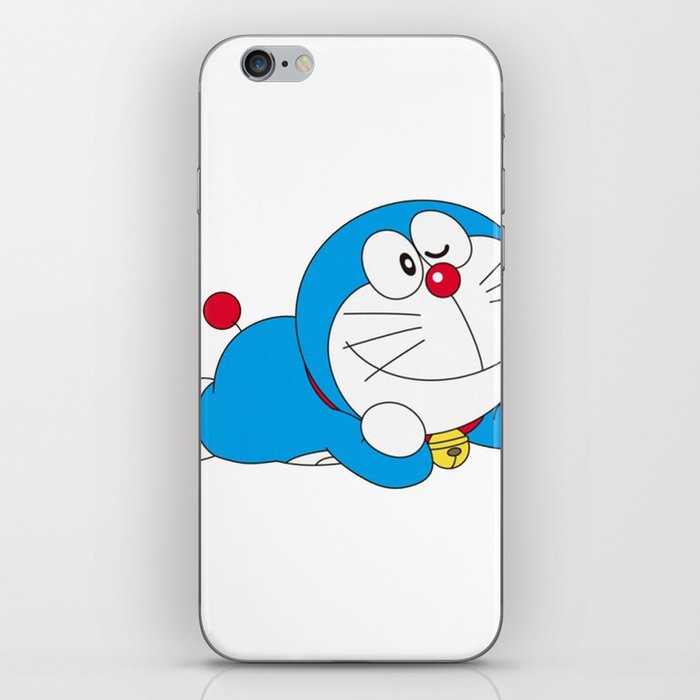 Doraemon Throw Pillow iPhone Skin