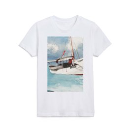 Fishing Boats Key West (1903) by WinslowHomer. Kids T Shirt