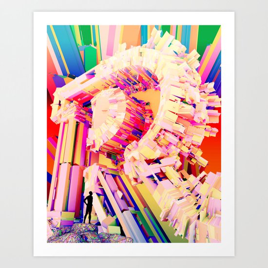 No. 26 Zine - Letter R Art Print