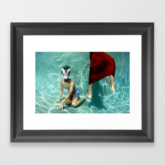 The Handler Framed Art Print