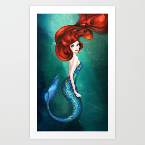 Mermaid Art Print