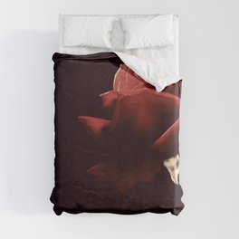 Rose Duvet Cover | Digital, Mixed Media, Painting, Nature 