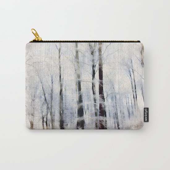 Winter landscape Aquarell Carry-All Pouch