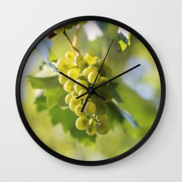 green grapes #01 Wall Clock