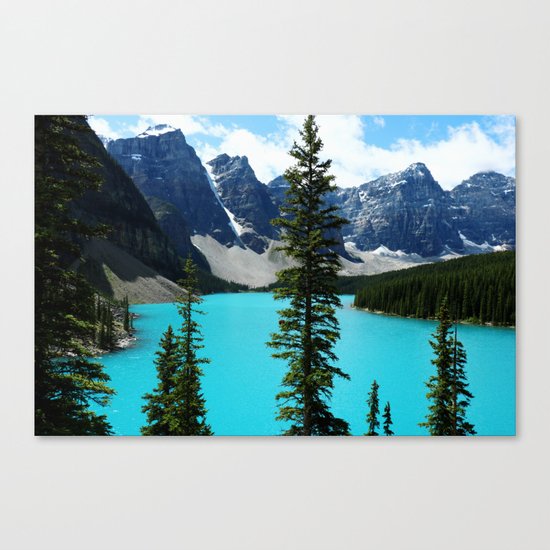 Moraine Lake, Canada Canvas Print