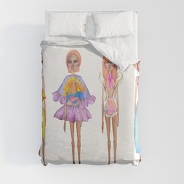 babes in toyland Duvet Cover