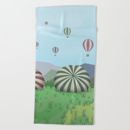 FROM THE HEIGHTS Beach Towel
