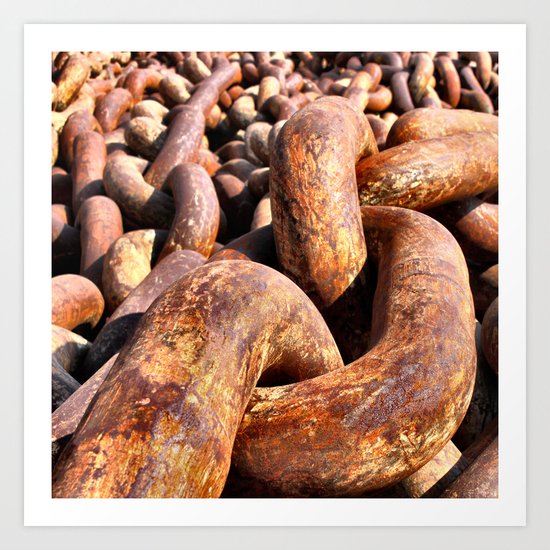 Chains Art Print
