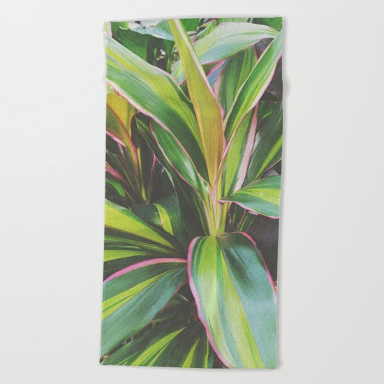 Foliage II Beach Towel