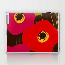 Red Poppy Flowers by Friztin Laptop & iPad Skin