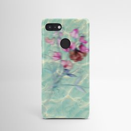 Flowers floating on water Android Case