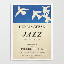 Henri Matisse Exhibition poster 1947 Poster