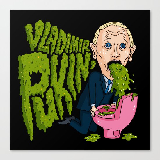 Vlad Pukin' Canvas Print
