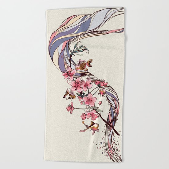 Blossom Beach Towel