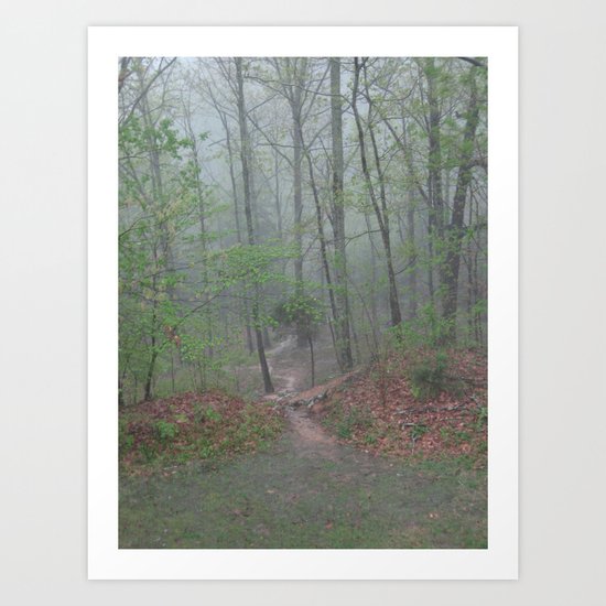 Tennessee Mist Art Print