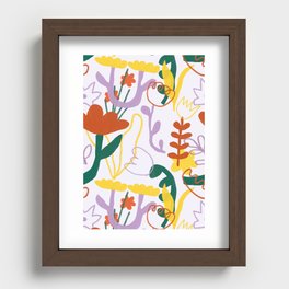 Gardening Recessed Framed Print