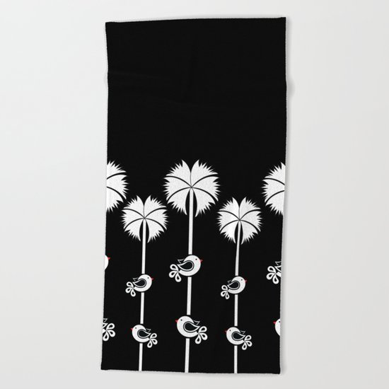bird20 Beach Towel