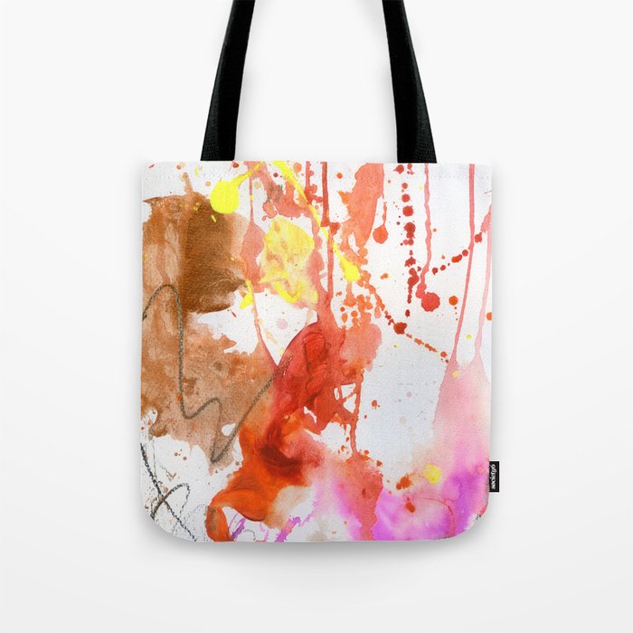 abstract rain N.o 2 Tote Bag