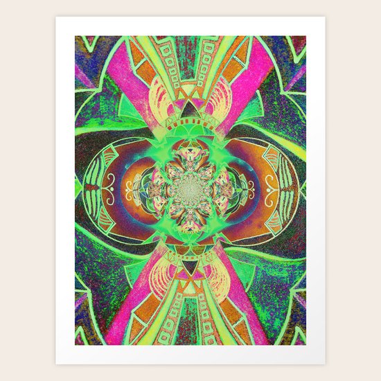 Dragon Fruit Art Print