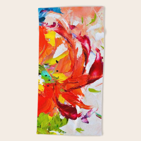 Lilly Beach Towel