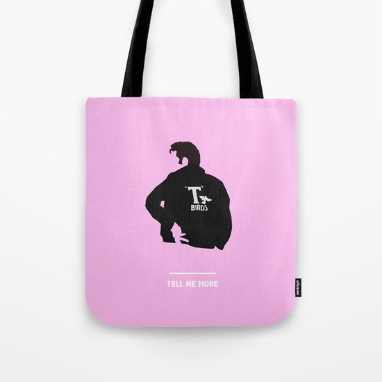 TELL ME MORE (Grease) Tote Bag