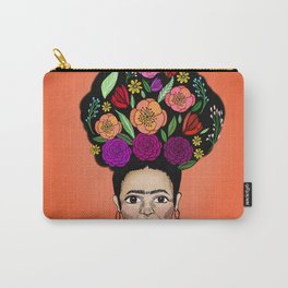 Frida Floral Carry-All Pouch