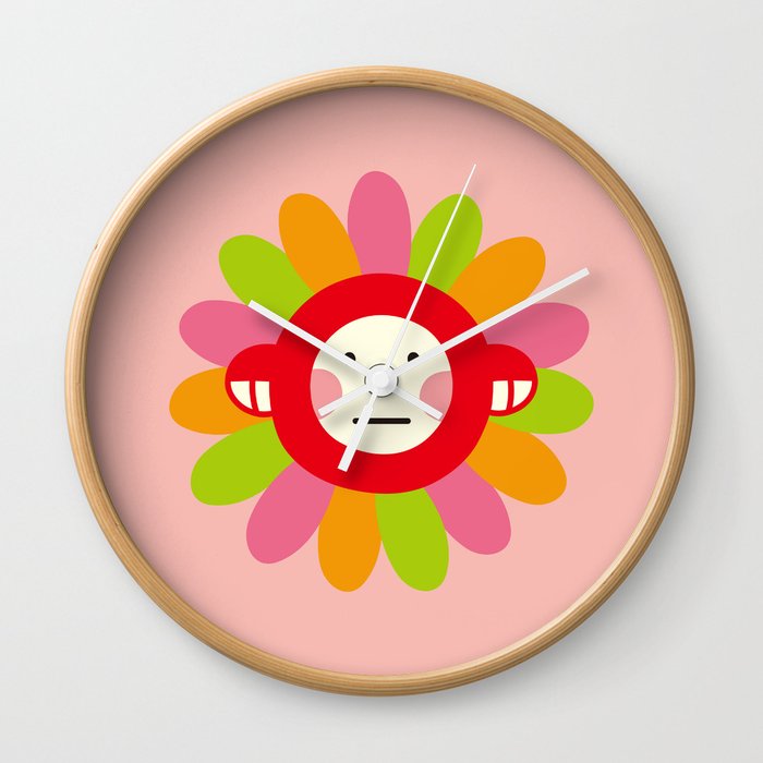 Redmon Flower Wall Clock