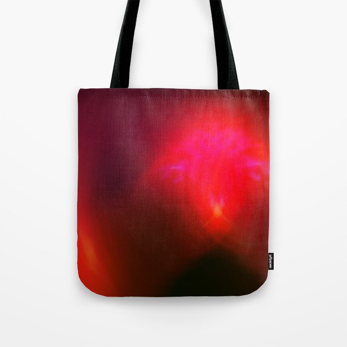Abstract flare rich red Tote Bag