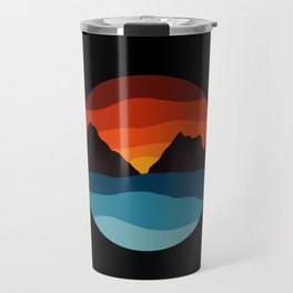 Lake sunset Travel Mug