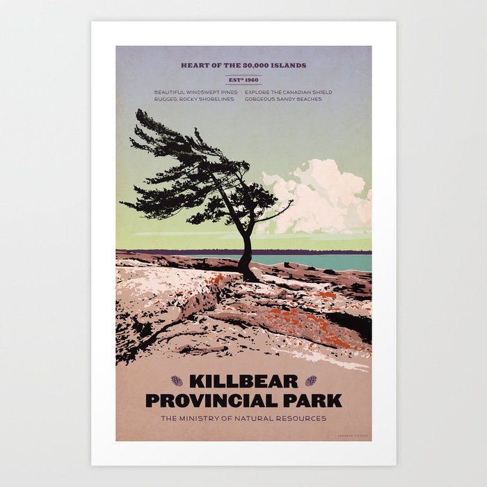 Killbear Provincial Park Kunstdrucke Killbear Provincial Park Kunstdrucke